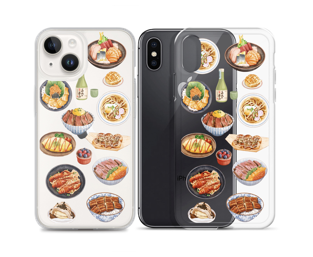Cute IPhone Case Kawaii IPhone 12 Pro Max Case Cover Chibi Art